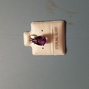 Genuine Amethyst Pendant